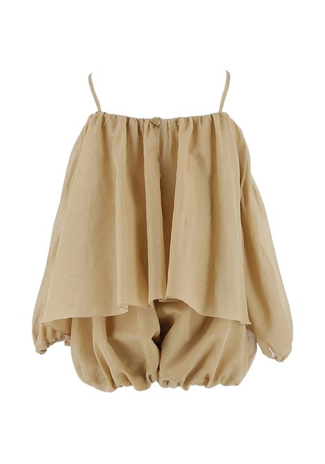 Tuta con ruches PINKO KIDS | KFTA014.0.CA0056023